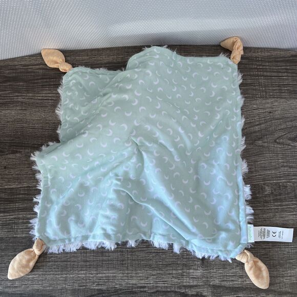 Ingenuity Sheppy Lamb 12" Plush Security Blanket White Green Lovey New NWT - Picture 4 of 8